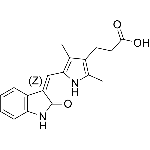 (Z)-Orantinib ((Z)-SU6668) 210644-62-5